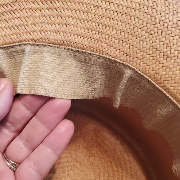 Peter Grimm Panama Women's Straw Beach Hat - Picture 11 of 16